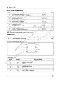ST735SCD Datasheet Page 2