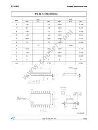 ST75185CDR Datasheet Page 17
