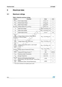 ST7538Q Datasheet Page 8