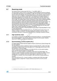 ST7538Q Datasheet Page 23