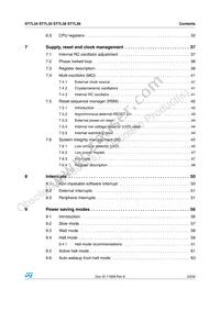 ST7FL39F2MAE Datasheet Page 3