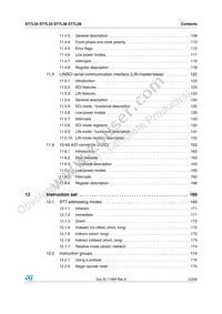 ST7FL39F2MAE Datasheet Page 5