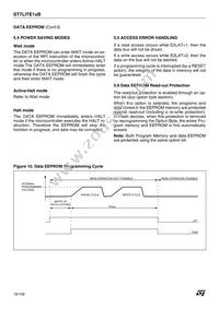 ST7FLI19BF1U6TR Datasheet Page 18