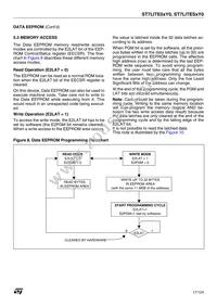 ST7FLITE09F0U6 Datasheet Page 17