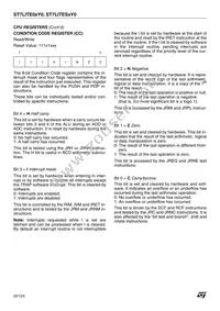 ST7FLITE09F0U6 Datasheet Page 22