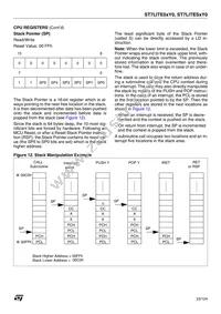 ST7FLITE09F0U6 Datasheet Page 23