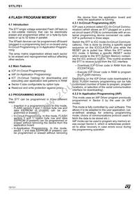 ST7FLITE15F1B6 Datasheet Page 12