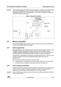 ST7FLITE29F1B6 Datasheet Page 23