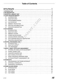 ST7FLITE35M6TR Datasheet Page 2