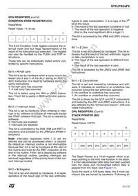 ST7FLITE35M6TR Datasheet Page 21