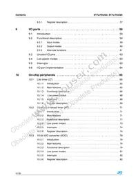 ST7FLITEUS5M6TR Datasheet Page 4