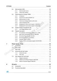 ST7FOXA0B6 Datasheet Page 3
