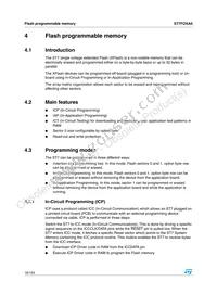 ST7FOXA0B6 Datasheet Page 16