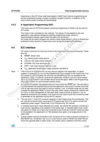 ST7FOXA0B6 Datasheet Page 17