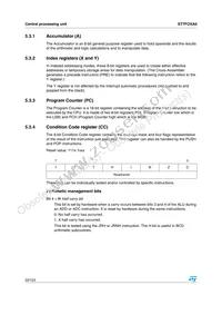 ST7FOXA0B6 Datasheet Page 22