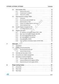 ST7FOXF1M6 Datasheet Page 3