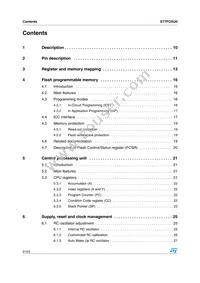 ST7FOXU0M6 Datasheet Page 2