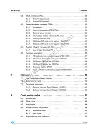 ST7FOXU0M6 Datasheet Page 3