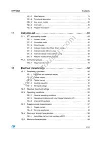 ST7FOXU0M6 Datasheet Page 5