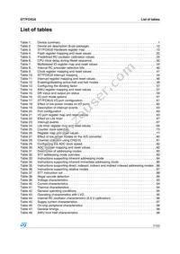 ST7FOXU0M6 Datasheet Page 7