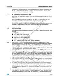 ST7FOXU0M6 Datasheet Page 17