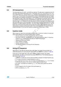 ST8024LACTR Datasheet Page 21