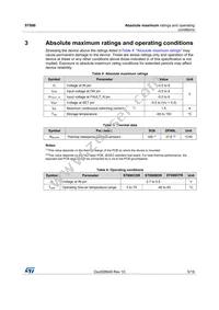 ST890CD Datasheet Page 5