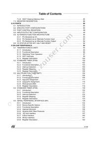 ST90R158Q6 Datasheet Page 4