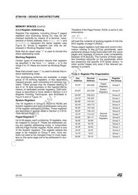 ST90R158Q6 Datasheet Page 20