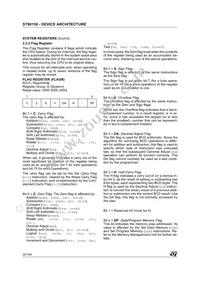 ST90R158Q6 Datasheet Page 22