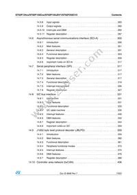 ST92F150CV9TB Datasheet Page 7