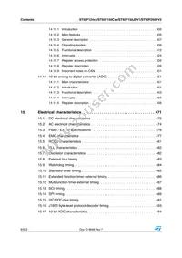 ST92F150CV9TB Datasheet Page 8