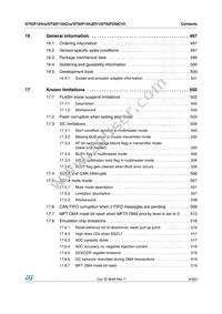 ST92F150CV9TB Datasheet Page 9