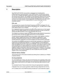 ST92F150CV9TB Datasheet Page 20