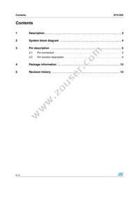 STA1052S1 Datasheet Page 2