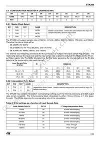 STA308 Datasheet Page 11