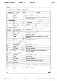 STA310 Datasheet Page 5