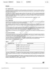 STA310 Datasheet Page 15