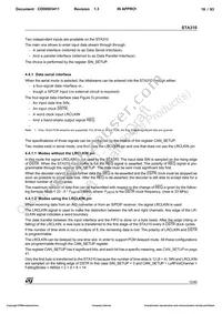 STA310 Datasheet Page 18