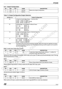 STA32013TR Datasheet Page 15