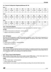 STA32013TR Datasheet Page 21