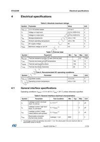 STA323W13TR Datasheet Page 17