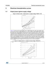 STA323W13TR Datasheet Page 21