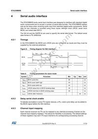 STA339BWS13TR Datasheet Page 17