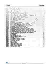 STA339BWTR Datasheet Page 9