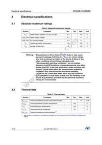 STA350BTR Datasheet Page 16