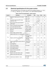 STA350BTR Datasheet Page 18