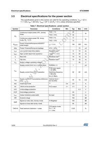 STA369BWTR Datasheet Page 16