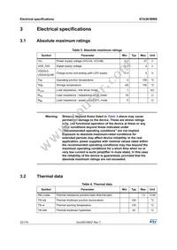STA381BWSTR Datasheet Page 22