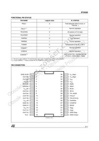 STA50013TR Datasheet Page 3
